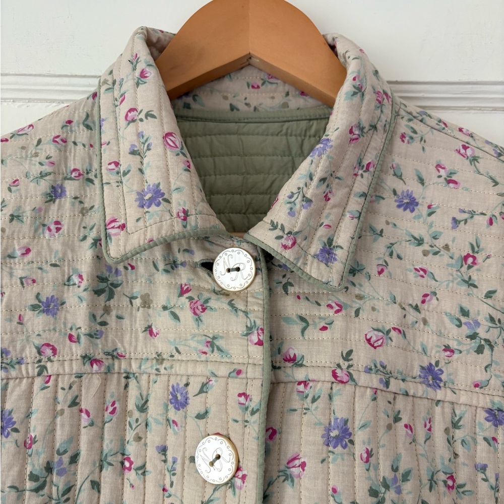 Vintage NR Floral Quilted Women's Jacket